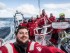 La tripulación del "MAPFRE", al completo, con Cabo de Hornos al fondo © Francisco Vignale/MAPFRE/Volvo Ocean Race