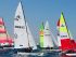 Las espectacularidad de los Hobie Cat 16, este fin de semana en Les Basetes © Pep Portas/FVCV