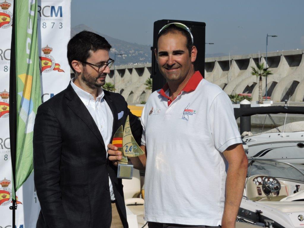 Antonio Maestre y Rodrigo Soto, responsable comercial de Iberdrola en Málaga © RC Mediterraneo 