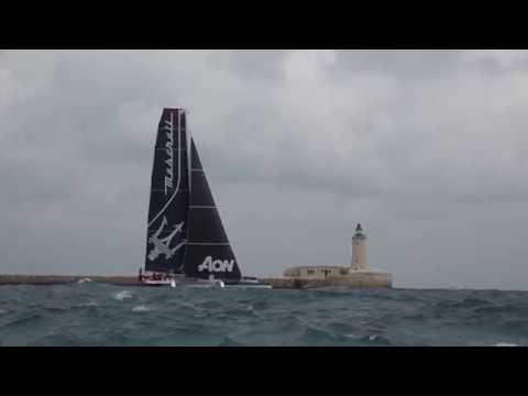 VIDEO: Salida del Maserati en la Rolex Middle Sea Race
