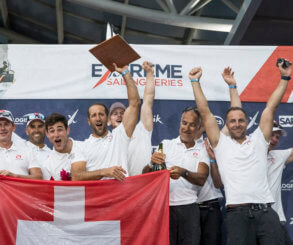 Alinghi gana la temporada 2018 de las Extreme Sailing Series&trade; en Los Cabos