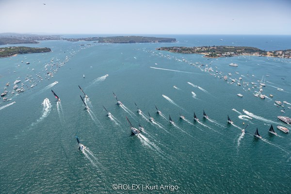 VIDEO: Salida de la Rolex Sydney Hobart 2019